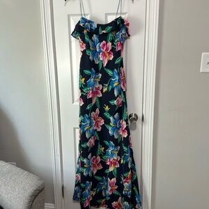 NWOT floral maxi dress